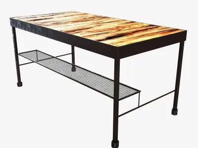 Warnick Office Desk by Richard Velloso 3D model