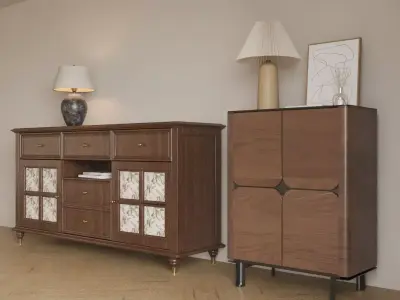 Storage cabinet 3D model