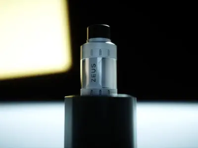 Electronic Cigarette and Vape 3D model 3D model