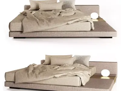  Ivano Redaelli You and Me Bed 3D model