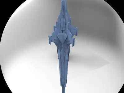 Colossal Mayan Tower 1 3D model