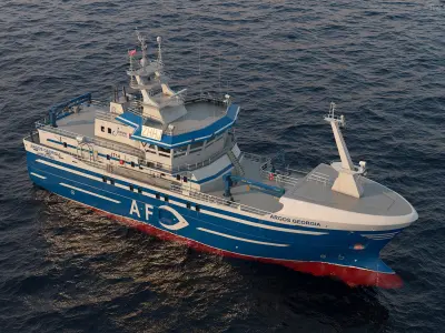  Argos Georgia Deep Sea Longliner Rigged 