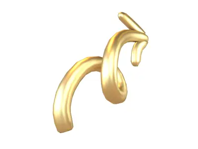 Doodle Buildable Arrow v1 008 Low-poly 3D model