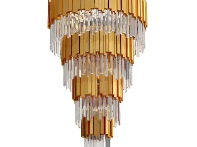 Chandelier Luxxu by Covet 3D model