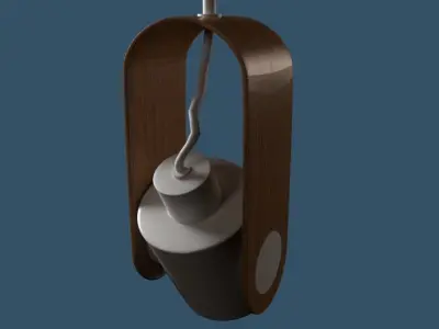 Pendant Lighting Low-poly 3D model