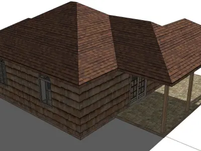 Creative Design-Holiday Cabin-092 3D model