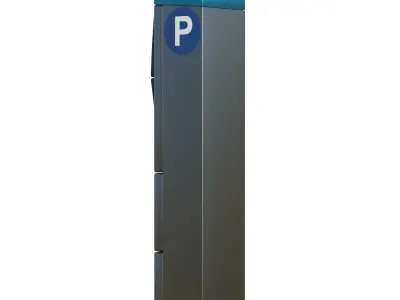 NY Parking Terminal Low-poly 3D model