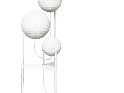 Outdoor Designer Lamp Bubble Bobble by Arketipo 3D model