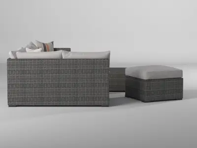 Exterior Sofa 3D model purchase