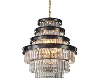 Wellmet Crystal Chandelier 3D model