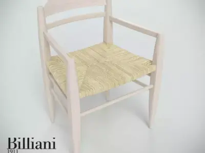 Billiani Vincent VG armchair rope 3D model