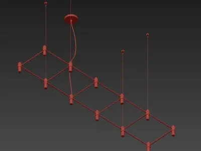 Metall Schwarz 3D model