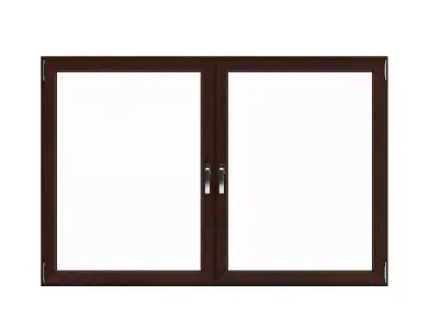 Wooden Window 04 3D model
