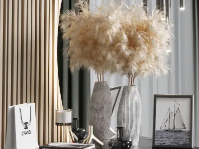 Hallway Set N4 3D model