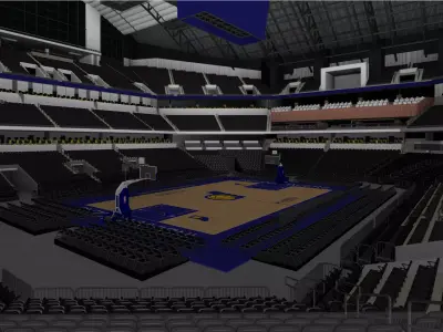 Gainbridge Fieldhouse 3D model