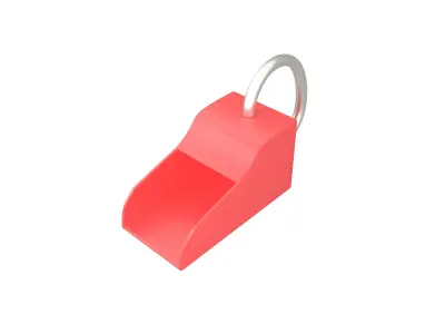 Hand Bailer v1 002 Low-poly 3D model