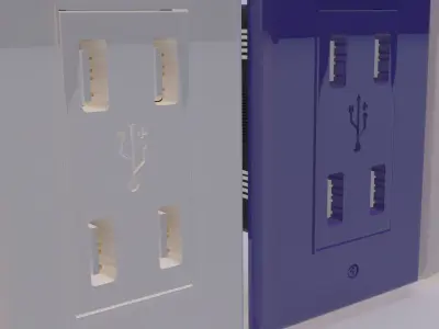 Rocker Style Specialty Fixtures pack 1 3D model