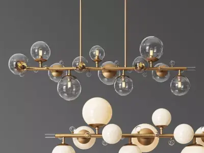 Troon Chandelier Arteriors 3D model