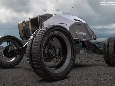 Mars Rover Explorer 3D model