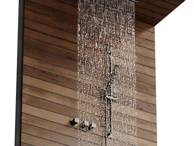 Shower 12 3D model