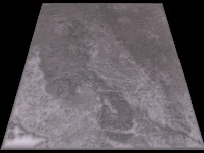 NEOM city topography Saudi Arabia - tile n28 e35 3D model