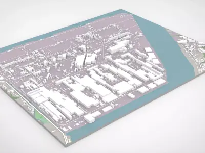 Kokancho Fukuyama Hiroshima Japan 3D model