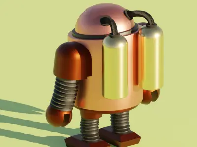 Robot 3D model 32