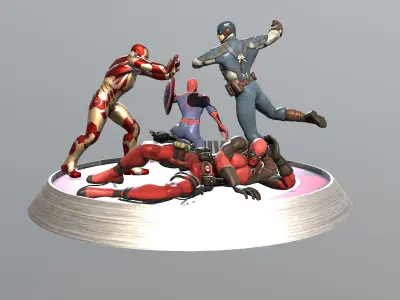 Civil War 3D print model
