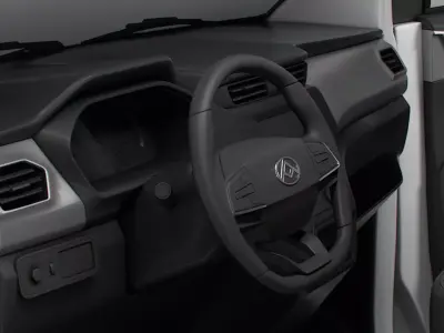 Maxus eDeliver3 SWB HQ Interior 2026 3D model