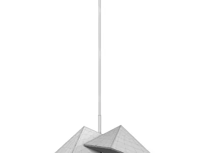 TRIANGULAR PRISM  PENDANT LIGHT 3D model