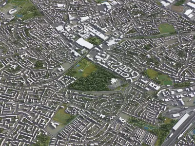 Crawley Low-poly 3D model