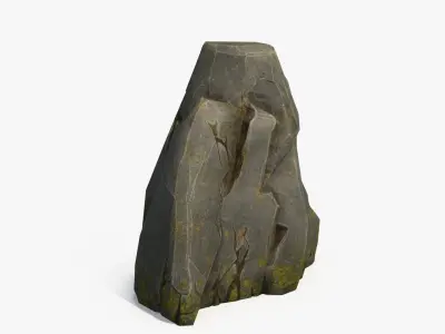 Stone  v4 Low-poly 3D model