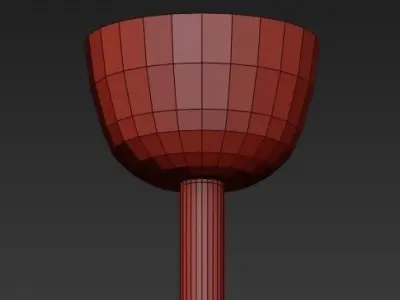 Bubble chandelier 3D model