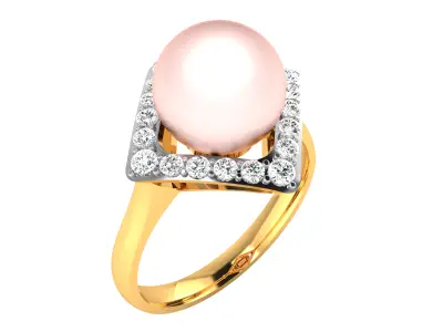 Women Ring  Render 3dm STL OBJ FBX Details 3D print model 379