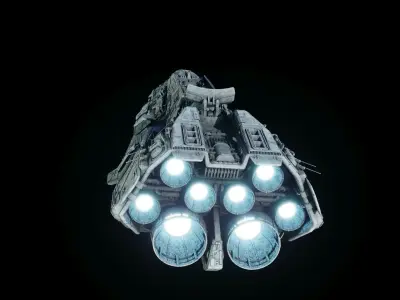 Spearhead-class Corvette  - Star Wars 3D model