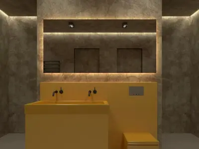 Bathroom-002 3D model