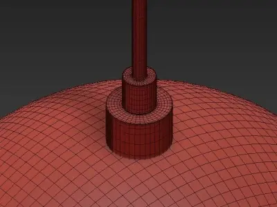 RAVANA B ball hanging from ceiling 3D model