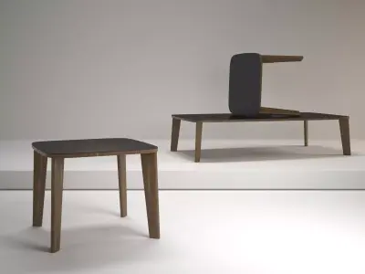 Monforte two coffee tables 3D model