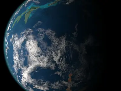 Oceanic Planet 02 Free 3D model