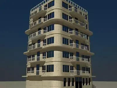  Building 01 3D model