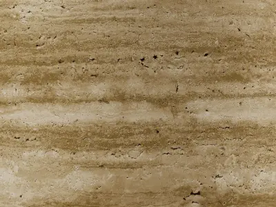 Classic Dark Travertine Stone Texture
