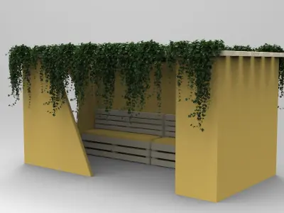 OFFICE BREAKOUT SPACE 3D model