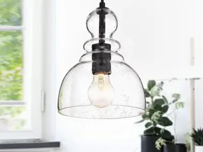 Dynesha Light Single Bell Pendant Free 3D model