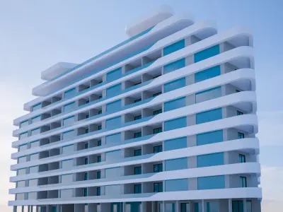 Highrise Building 3D model