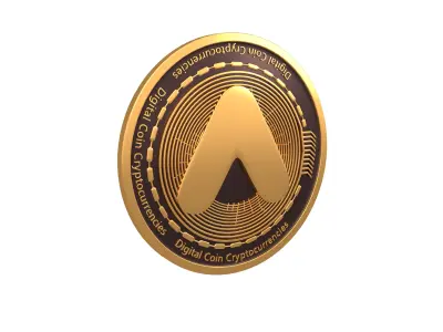 Anchor Protocol Coin v2 001 3D model