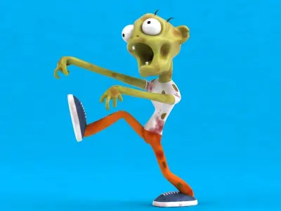 Fun Zombie 3D model