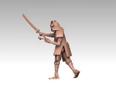 Robo Samurai 3D print model