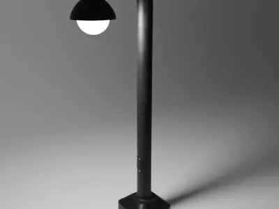 Street Lamp Post Free 3D model