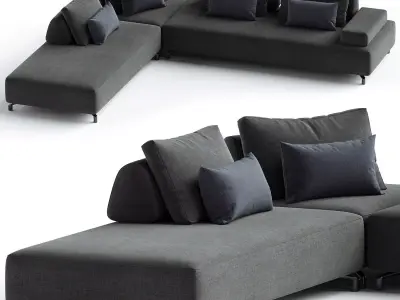 Fly Light Sofa Dema  Design G Gualtierotti 01 3D model