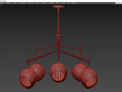 NEST 899340-2CL PENDANT Low-poly 3D model